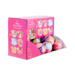 Disney Princess Puzzle Ball, 6 assorted - 24 pcs in a CDU 