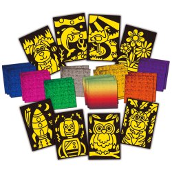 GALT Activity Pack - Fab Foil Art (ctn 6 pcs)