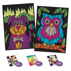 GALT Activity Pack - Fab Foil Art (ctn 6 pcs)