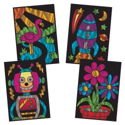 GALT Activity Pack - Fab Foil Art (ctn 6 pcs)