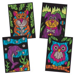 GALT Activity Pack - Fab Foil Art (ctn 6 pcs)