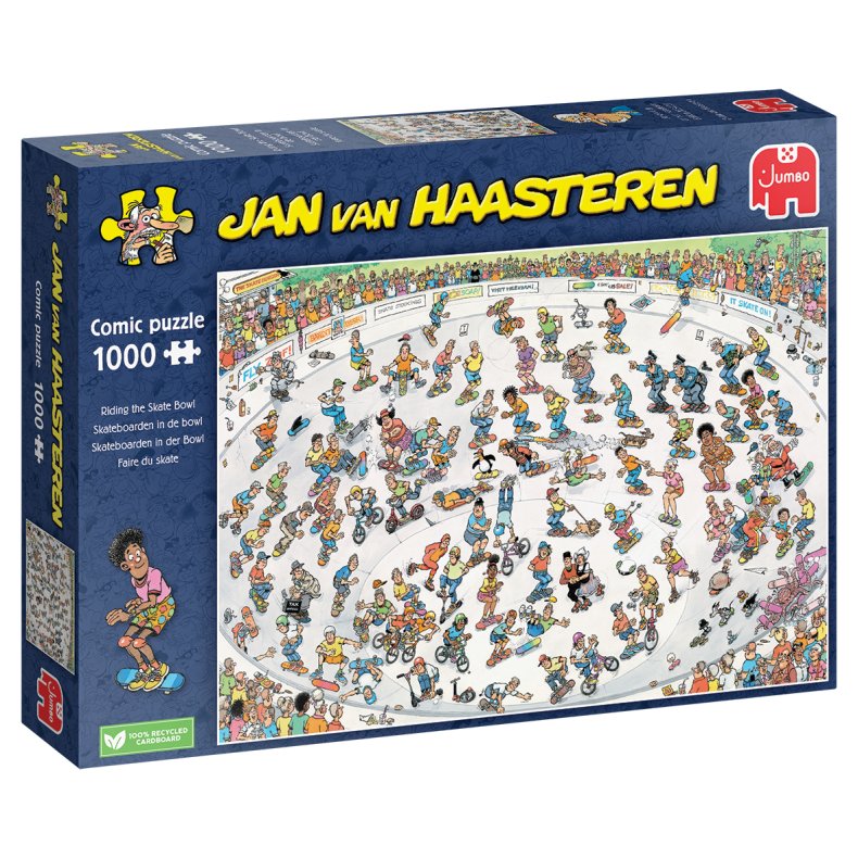JvH Riding the Skate Bowl (1000) (ctn 12 pcs)