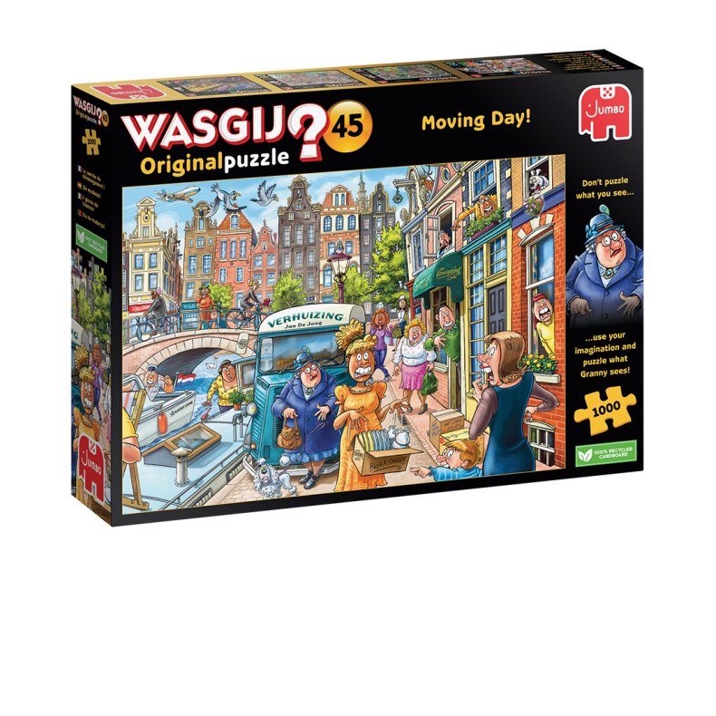 Wasgij Original 45 Moving House (1000) (ctn 6 pcs)