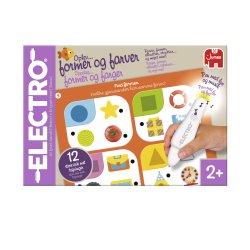 Electro Colors &amp; Shapes - Norsk/Dansk version (ctn 12 pcs)