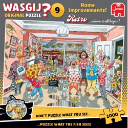 Wasgij Retro Original 9 - Home Improvements! (1000) (ctn 6 pcs)