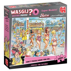Wasgij Retro Destiny 9 - Super Models! (1000) (ctn 6 pcs)