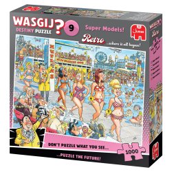 Wasgij Retro Destiny 9 - Super Models! (1000) (ctn 6 pcs)