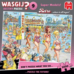 Wasgij Retro Destiny 9 - Super Models! (1000) (ctn 6 pcs)