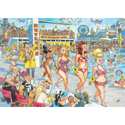 Wasgij Retro Destiny 9 - Super Models! (1000) (ctn 6 pcs)