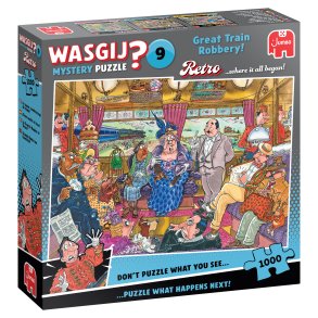 Wasgij Retro Mystery 9 - The Great Train Robbery! (1000) (ctn 6 pcs)