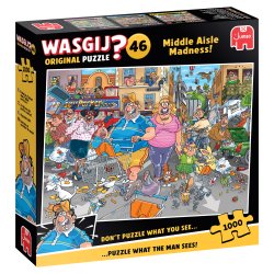Wasgij Original 46 - Middle Aisle Madness! (1000) (ctn 6 pcs)