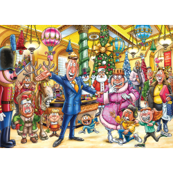 Wasgij Christmas 21 - A Very Merry Makeover (2x1000) (ctn 6 pcs)