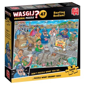 Wasgij Original 47 - Boating Bedlam (1000) (ctn 6 pcs)