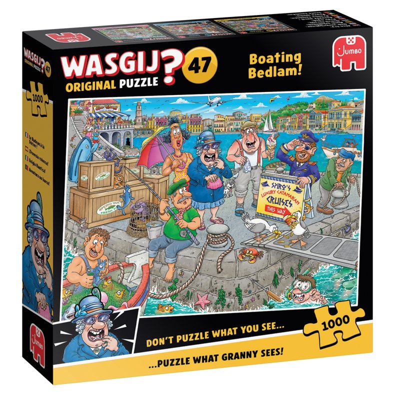 Wasgij Original 47 - Boating Bedlam (1000) (ctn 6 pcs)