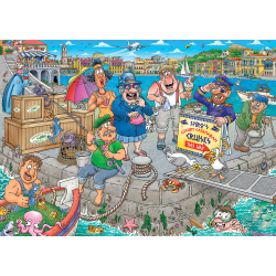 Wasgij Original 47 - Boating Bedlam (1000) (ctn 6 pcs)