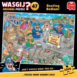 Wasgij Original 47 - Boating Bedlam (1000) (ctn 6 pcs)