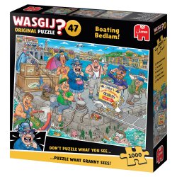 Wasgij Original 47 - Boating Bedlam (1000) (ctn 6 pcs)