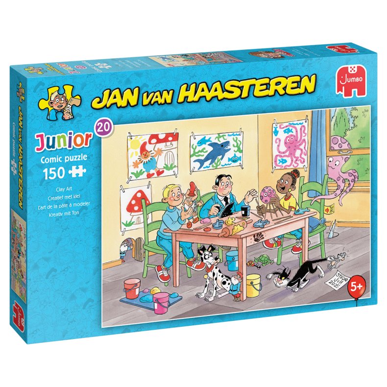 Jan van Haasteren Junior 20 - Clay Art (150)  (ctn 12 pcs)