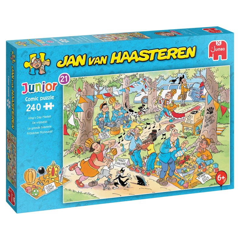 Jan van Haasteren Junior 21 - Kings Day Market (240)  (ctn 12 pcs)