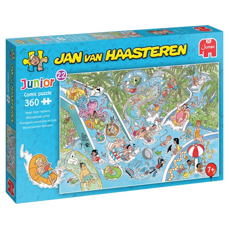 Jan van Haasteren Junior 22 - Water Slide Madness (360) (ctn 12 pcs)