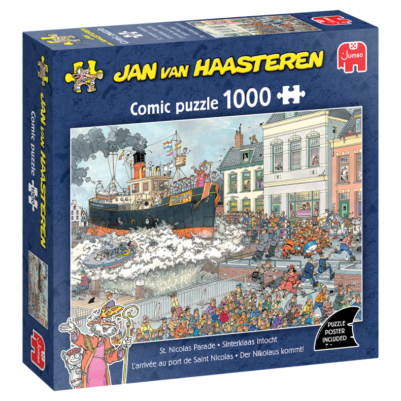 Jan van Haasteren,  Sct Nicolas parade(1000) Release 4 okt 2025 (ctn 6 pcs)