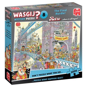 Wasgij Retro Mystery 8 - The Final Hurdle! (1000) (ctn 6 pcs)