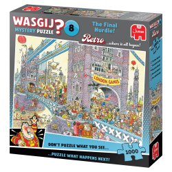 Wasgij Retro Mystery 8 - The Final Hurdle! (1000) (ctn 6 pcs)