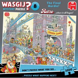 Wasgij Retro Mystery 8 - The Final Hurdle! (1000) (ctn 6 pcs)