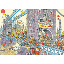 Wasgij Retro Mystery 8 - The Final Hurdle! (1000) (ctn 6 pcs)