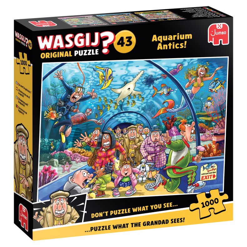 Wasgij Original 43 Sea Life - 1000 pcs. (ctn 6 pcs)