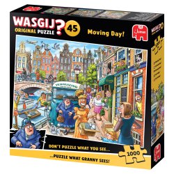 Wasgij Original 45 Moving House (1000) (ctn 6 pcs)