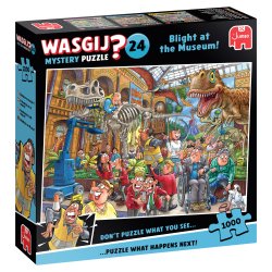 Wasgij Mystery 24 Blight At The Museum! - 1000 pcs. (ctn 12 pcs)
