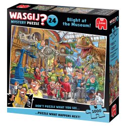 Wasgij Mystery 24 Blight At The Museum! - 1000 pcs. (ctn 12 pcs)