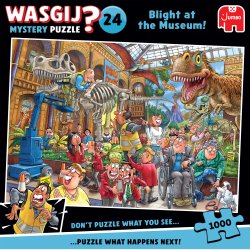 Wasgij Mystery 24 Blight At The Museum! - 1000 pcs. (ctn 12 pcs)