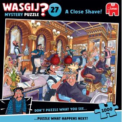 Wasgij Mystery 27 A Close Shave! (1000) (ctn 12 pcs)