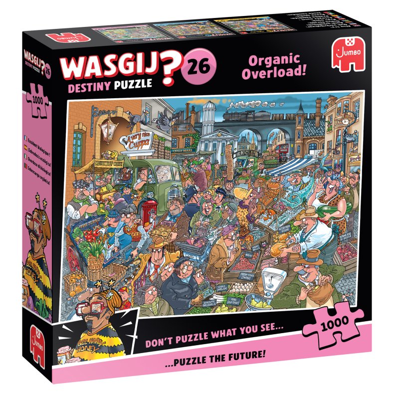 Wasgij Destiny 26 - Organic Overload! (1000) (ctn 6 pcs)