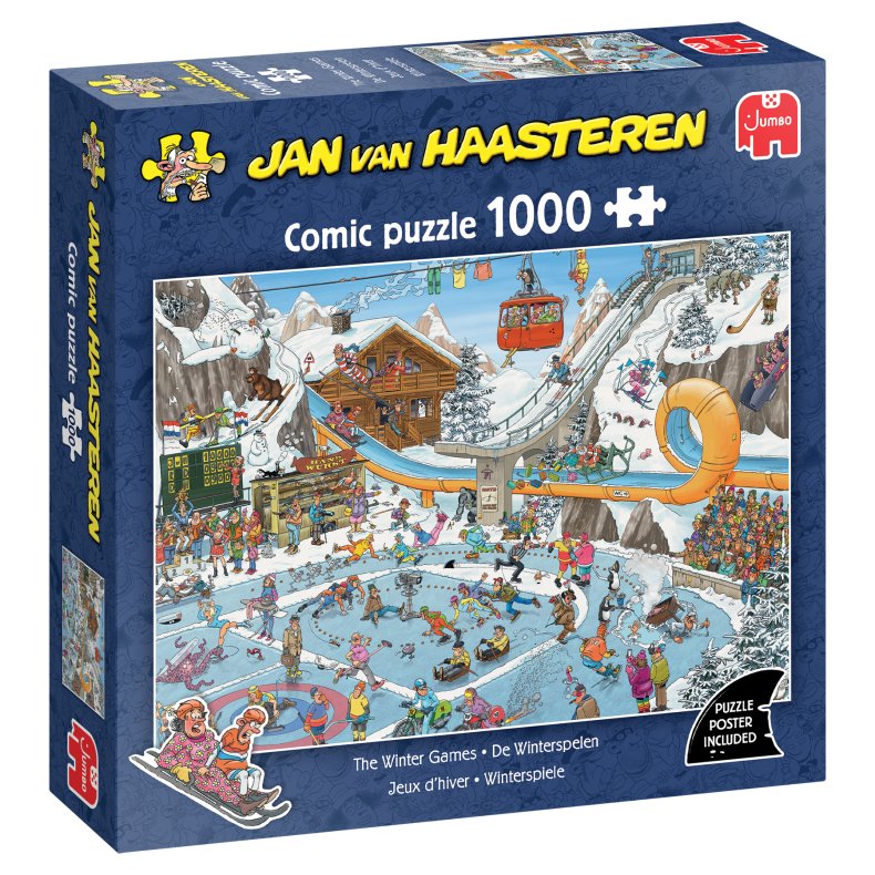 Jan Van Haasteren - Winter Games - 1000 pcs (ctn 6 pcs)