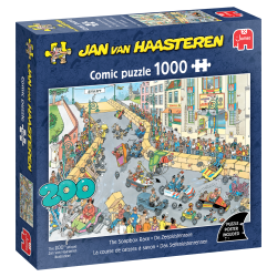 Jan Van Haasteren - 200th puzzle illustration celebration!(The soap Box race) - 1000 pcs (ctn 6 pcs)