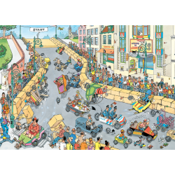 Jan Van Haasteren - 200th puzzle illustration celebration!(The soap Box race) - 1000 pcs (ctn 6 pcs)