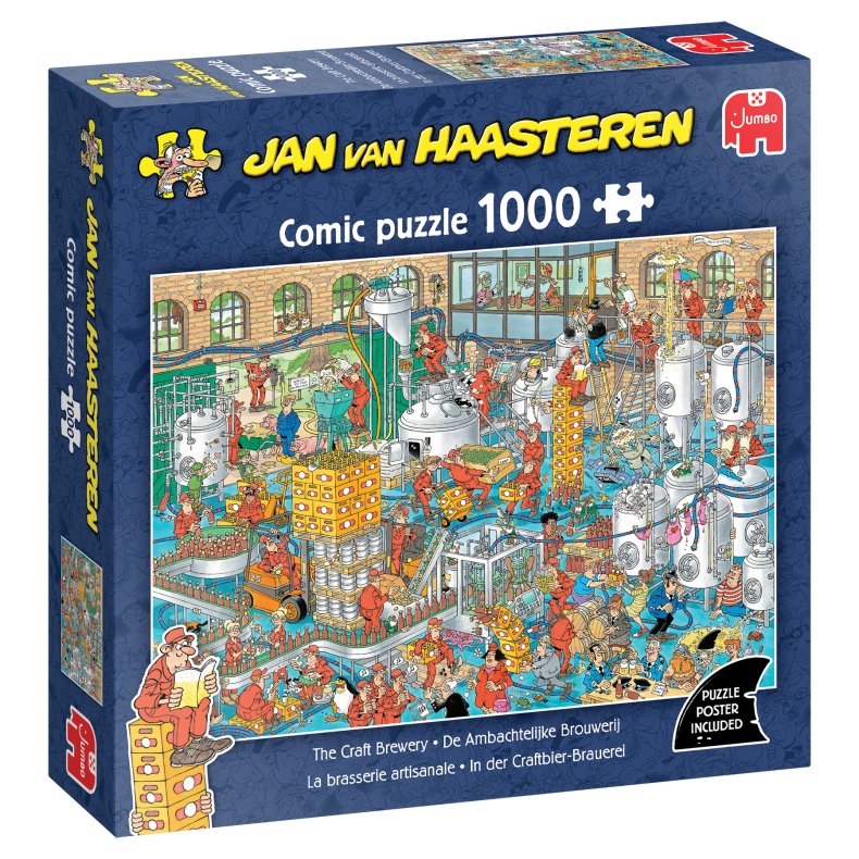 Jan Van Haasteren - The Craft Brewery - 1000 pcs (ctn 6 pcs)