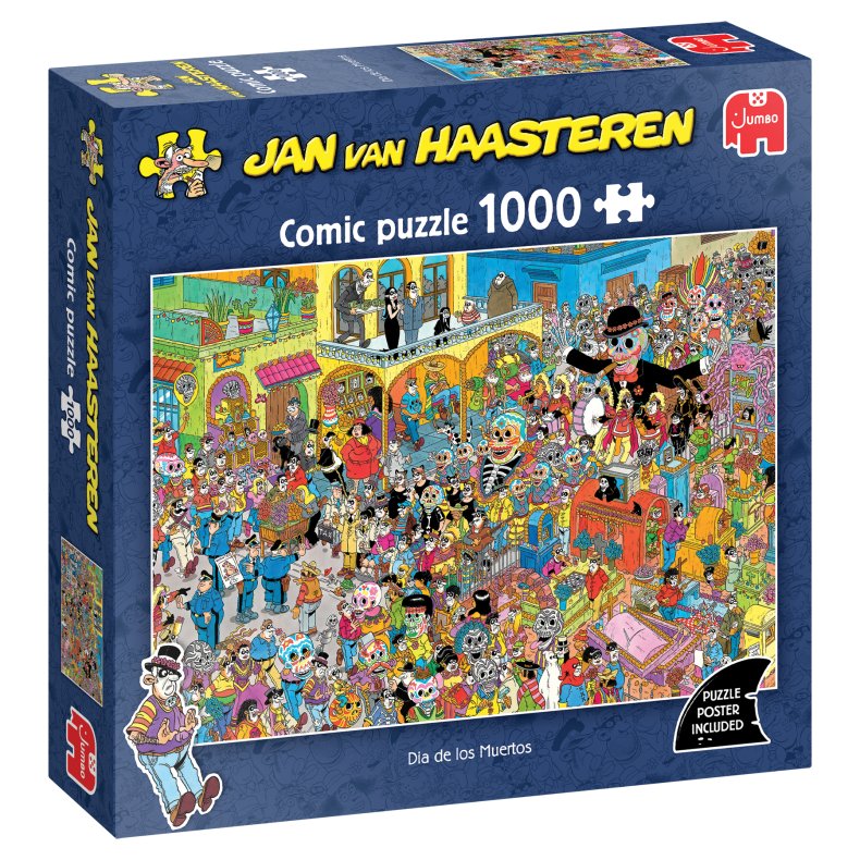 Jan Van Haasteren - Dia De Los Muertos - 1000 pcs - (ctn 6 pcs)
