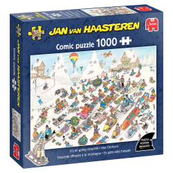 Jan Van Haasteren - It's All Going Downhill - 1000 pcs (ctn 6 pcs)