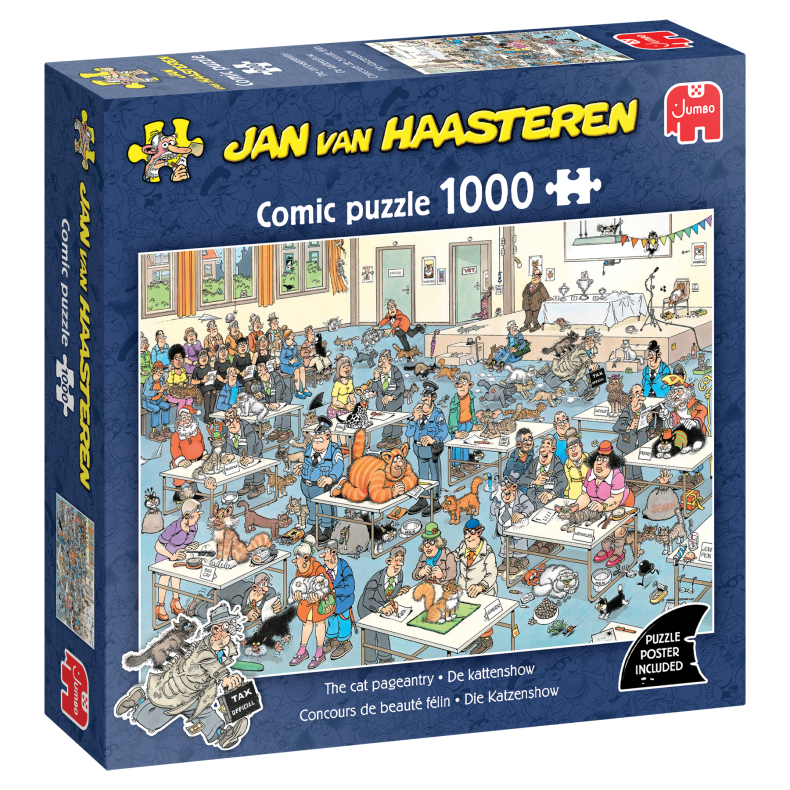 Jan Van Haasteren - Kattenshow - 1000 pcs (ctn 6 pcs)