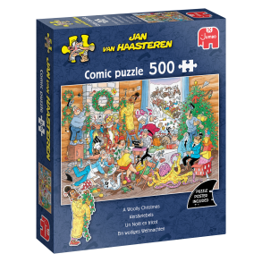 Jan Van Haasteren - A Woolly Christmas - 500 pcs. (ctn 6 pcs)