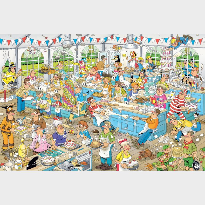 Jan Van Haasteren - The Clash of the Bakers - 1500 pcs (ctn 6 pcs)