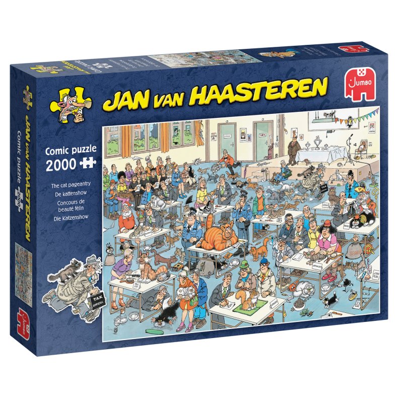 Jan Van Haasteren - Kattenshow - 2000 pcs  (ctn 12 pcs)