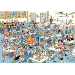 Jan Van Haasteren - Kattenshow - 2000 pcs  (ctn 12 pcs)