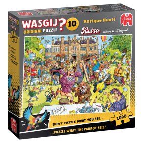 Wasgij Retro original 10  - Antique Hunt!  (1000) (6 pcs ctn)