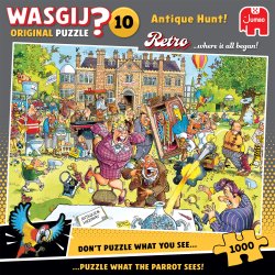 Wasgij Retro original 10  - Antique Hunt!  (1000) (6 pcs ctn)