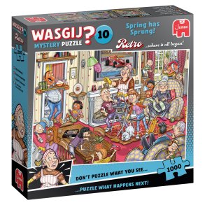 Wasgij Retro Mystery 10 - Spring has Sprung!(1000) (6 pcs ctn)